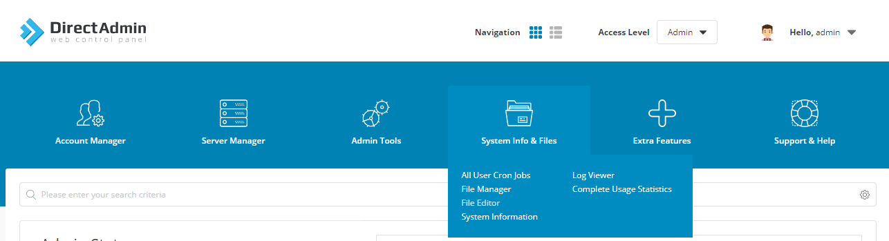 directadmin-control-panel