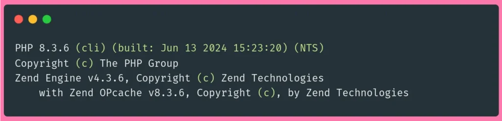 install lemp on ubuntu: php version
