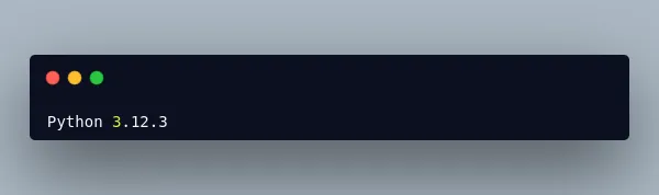 Python on AlmaLinux version