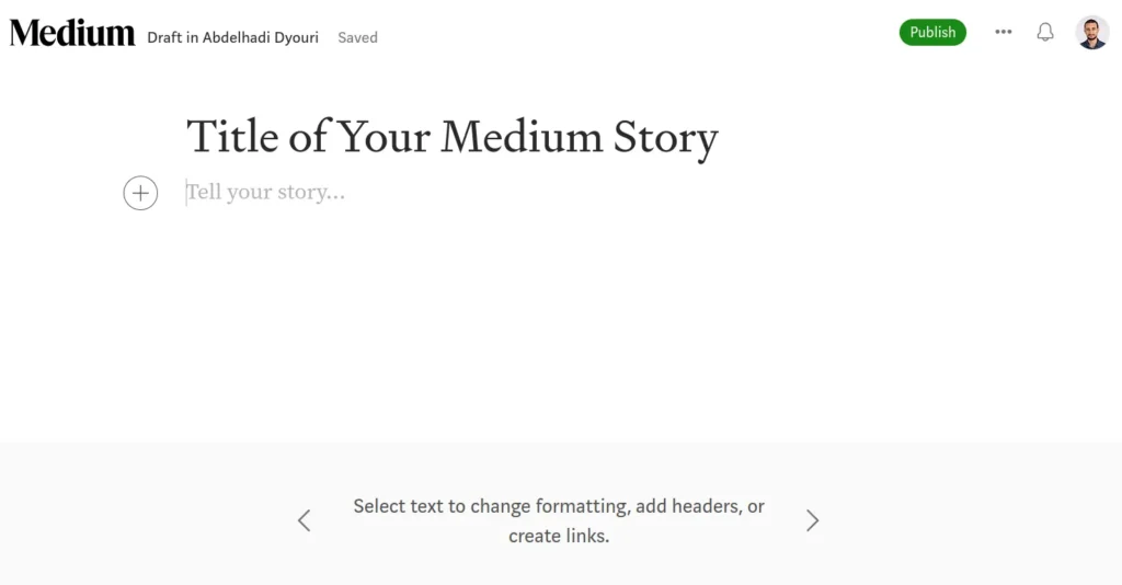 medium editor