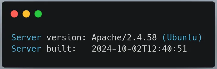 apachectl