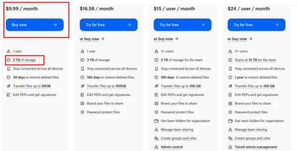 Dropbox Alternatives