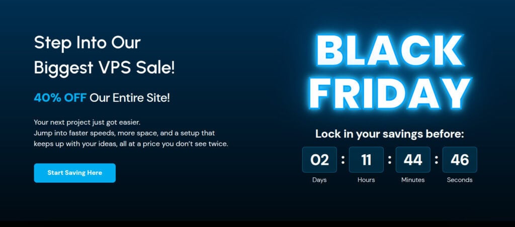 Black Friday VPS Deals