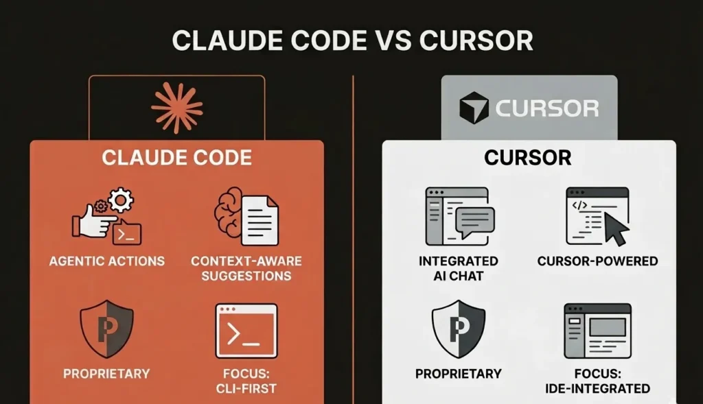 Claude Code vs Cursor