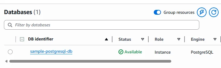 AWS CLI Aurora and RDS Database List